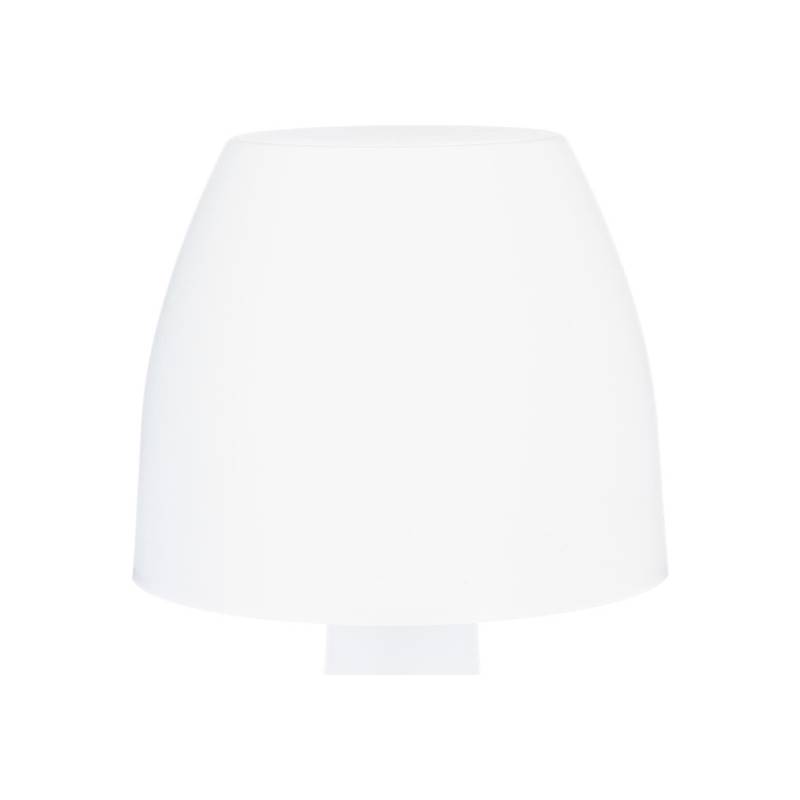 lámpara inálambrica de sobremesa led blanca con cambio de color rgb h27cm