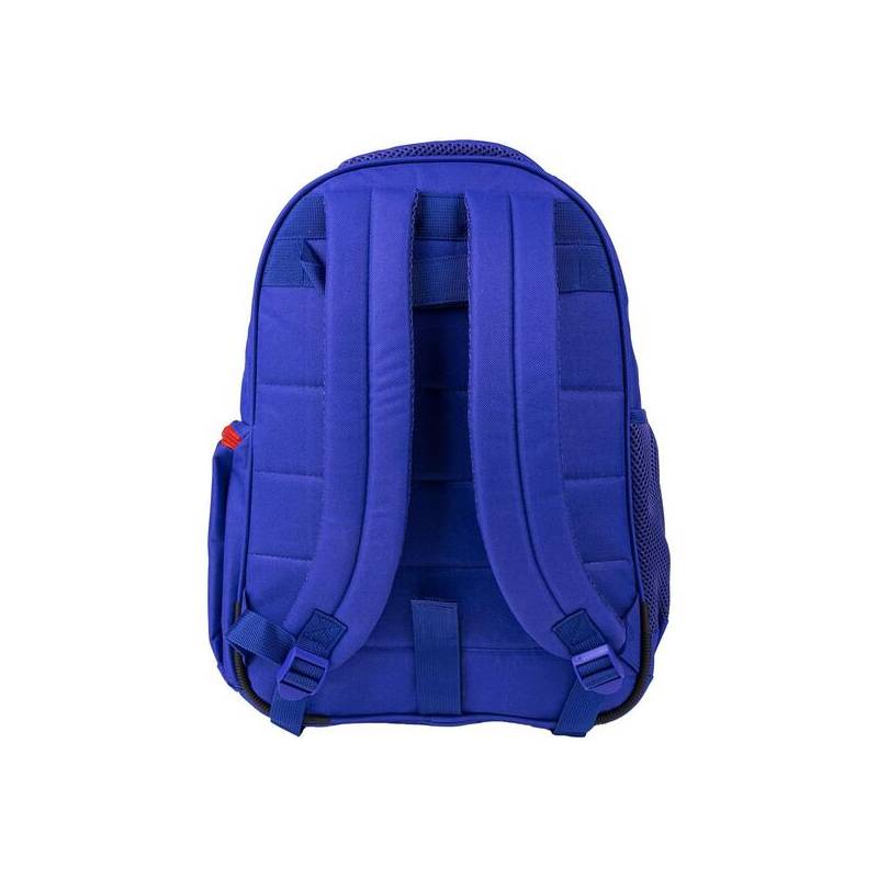 mochila escolar mediana 42 cm sonic prime purple