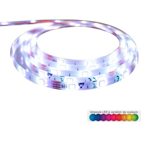 cinta led multicolor control remoto de 5m