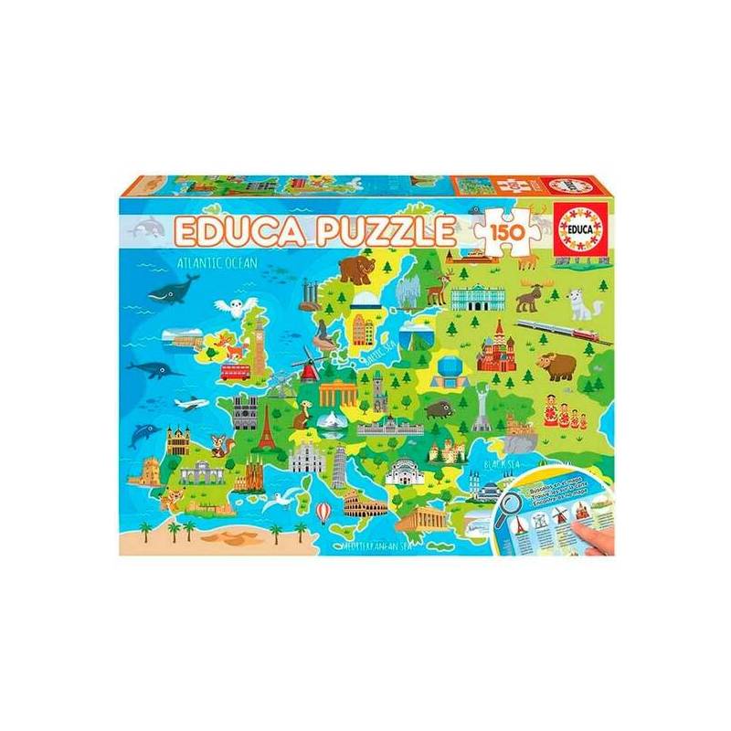 puzzle educa 150 pzas mapa europa infant