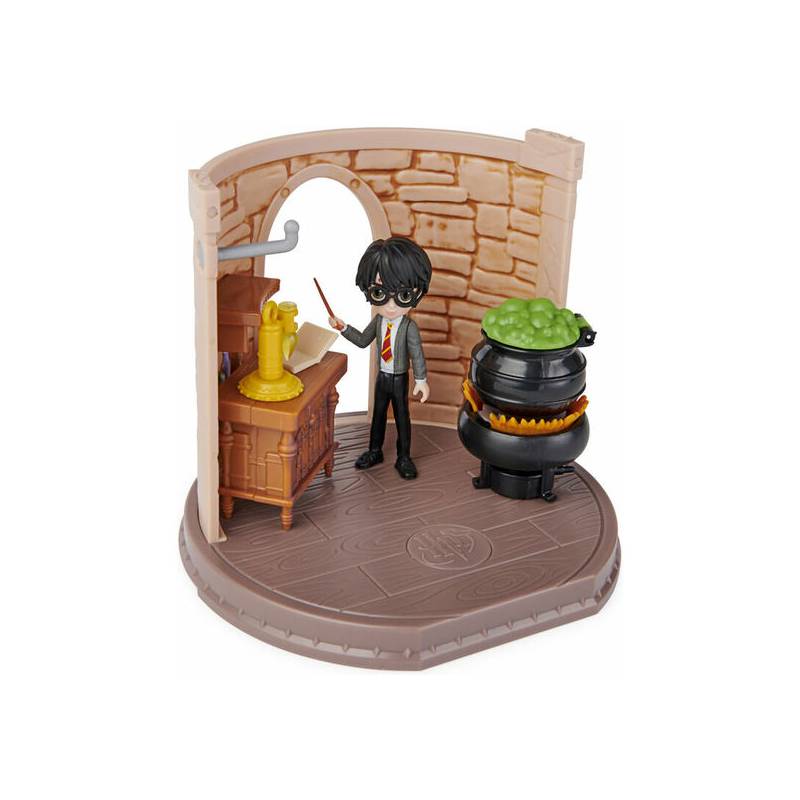 diorama magical minis aula de pociones harry harry potter wizarding world