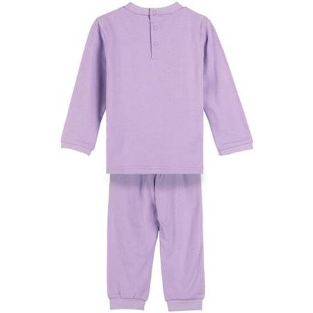 pijama largo interlock gabbys dollhouse purple