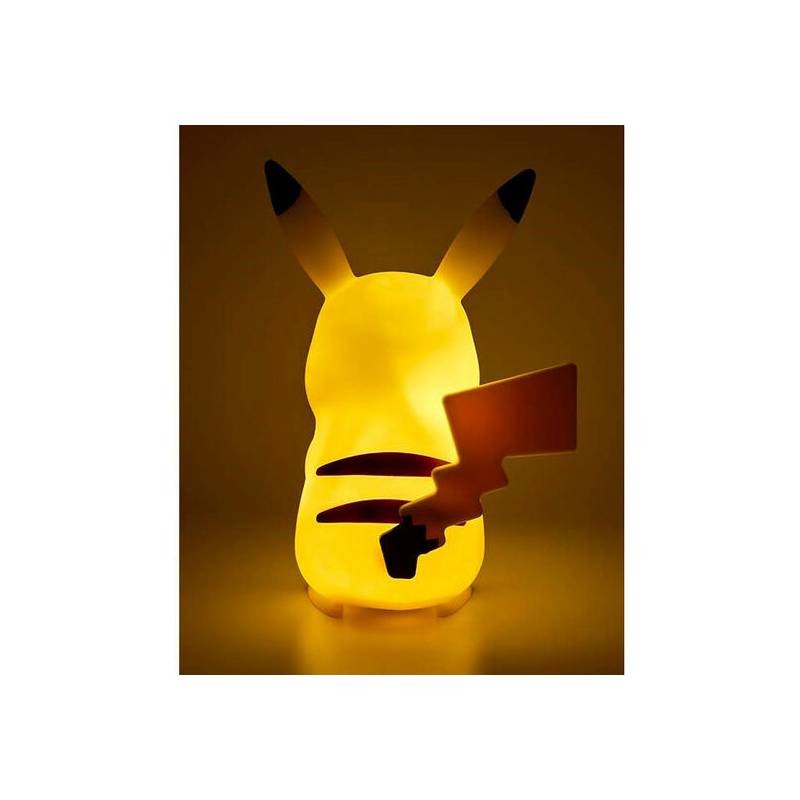 lampara led 3d pikachu pokemon 25cm