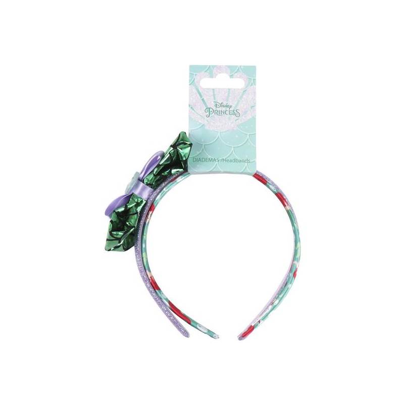 accesorios pelo diadema 2 piezas princess la sirenita turquoise
