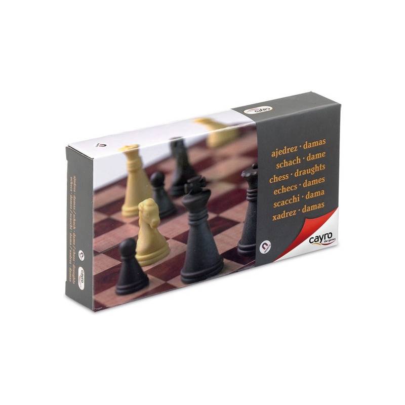 juego ajedrez damas magnético 17x17