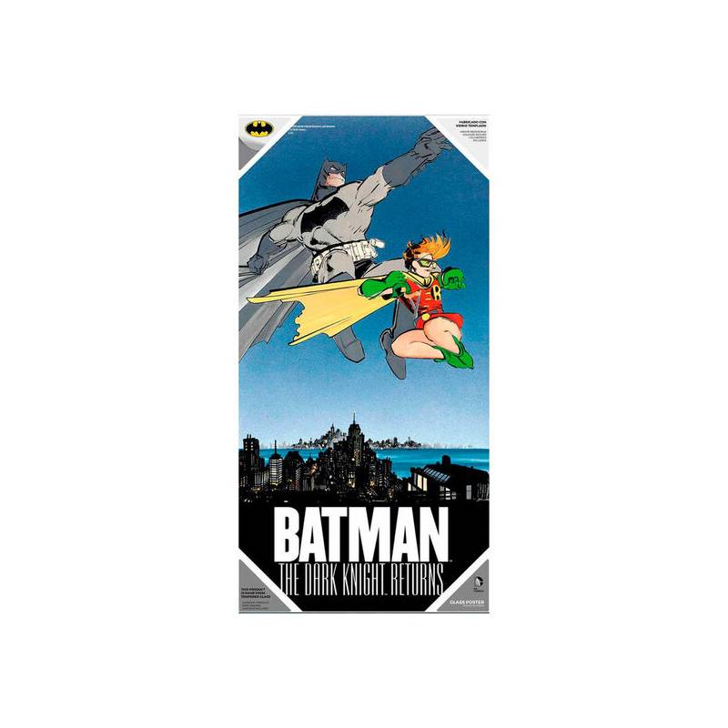 poster cristal batman y robin dc comics