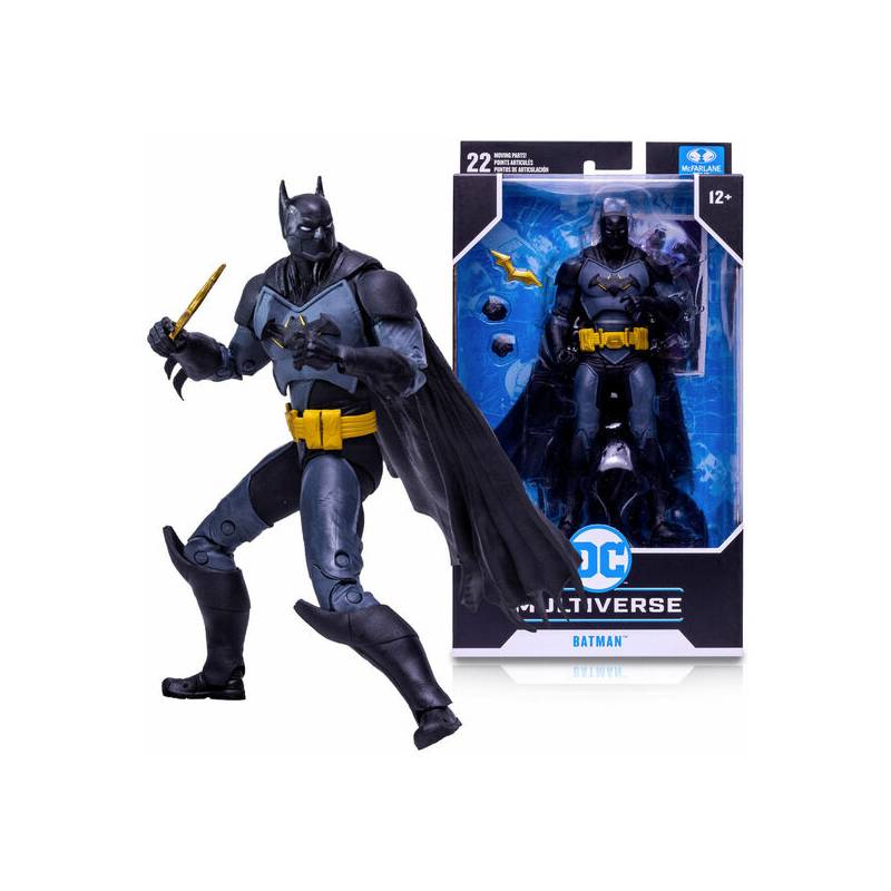 figura batman multiverse dc comics 18cm