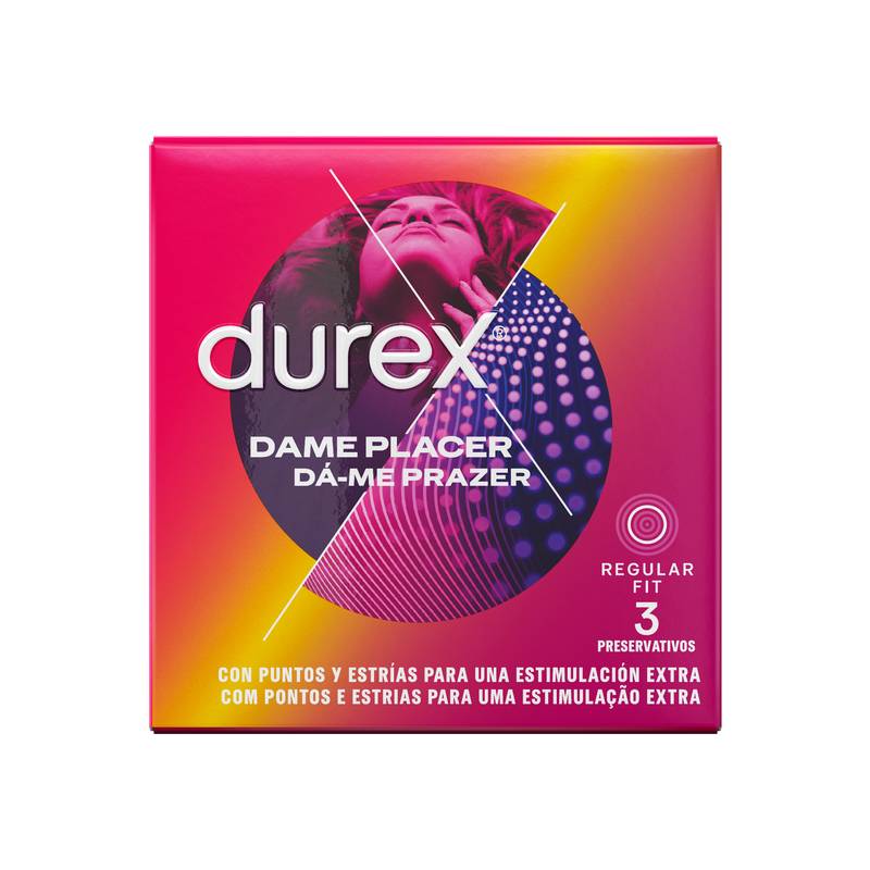 DUREX DAME PLACER 3 UDS