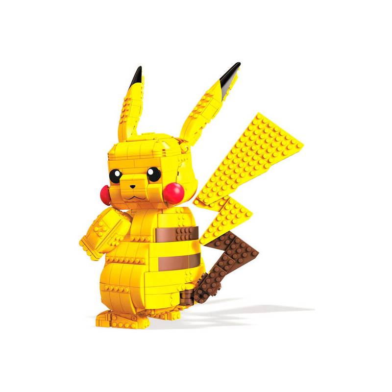 set construccion mega contrux pikachu pokemon 825pzs