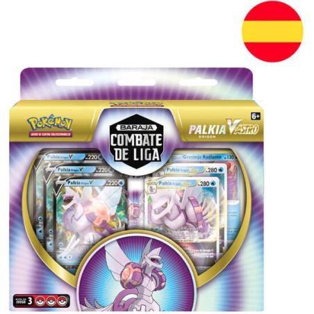 blister juego cartas coleccionables palkia origen v astro pokemon español