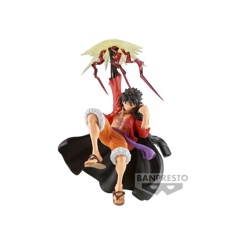 figura monkey d luffy battle record collection one piece 15cm