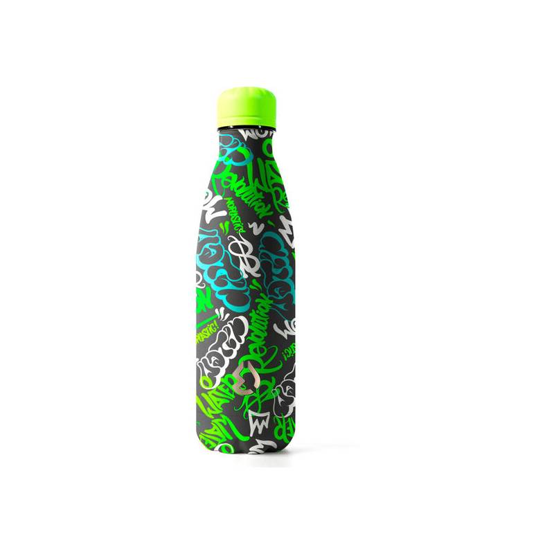 botella grafitti water revolution 500ml