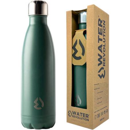 botella verde water revolution 500ml