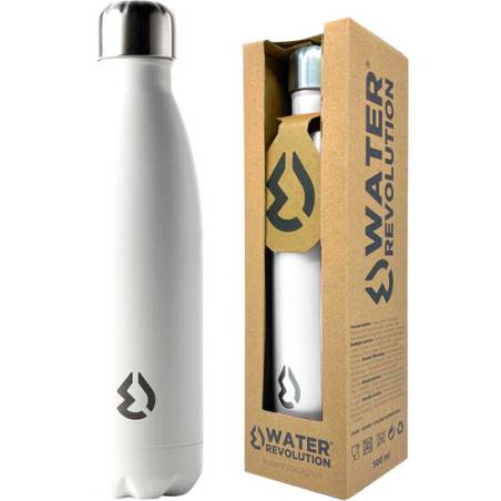 botella blanco water revolution 500ml