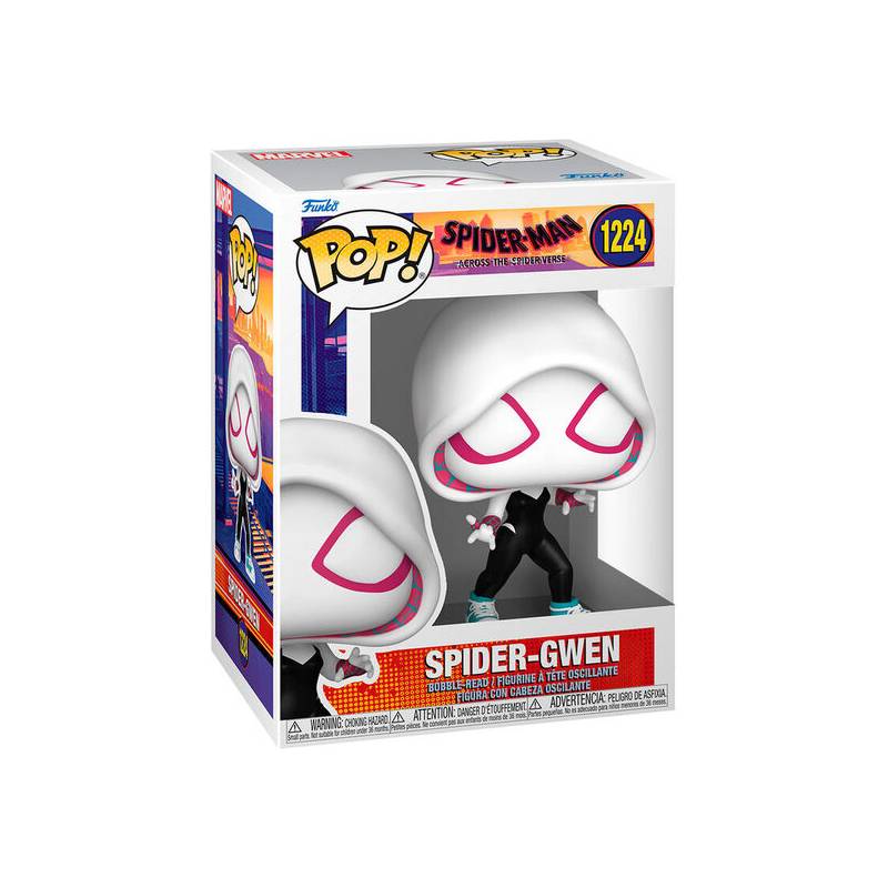 figura pop marvel spiderman across the spiderverse spider gwen