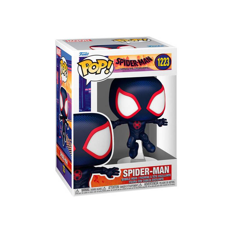 figura pop marvel spiderman across the spiderverse spider man