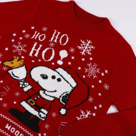 jersey punto tricot snoopy red