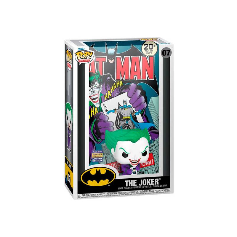figura pop comic cover batman the joker exclusive