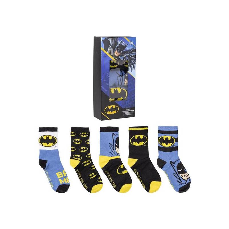 pack calcetines 5 piezas batman