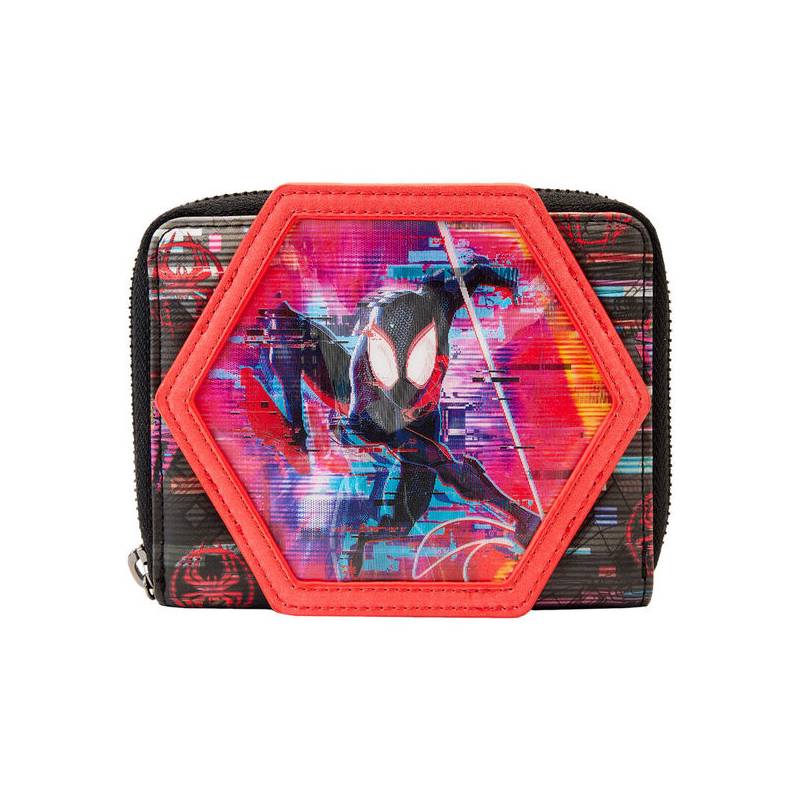 cartera lenticular cruzando el multiverso spiderman marvel loungefly