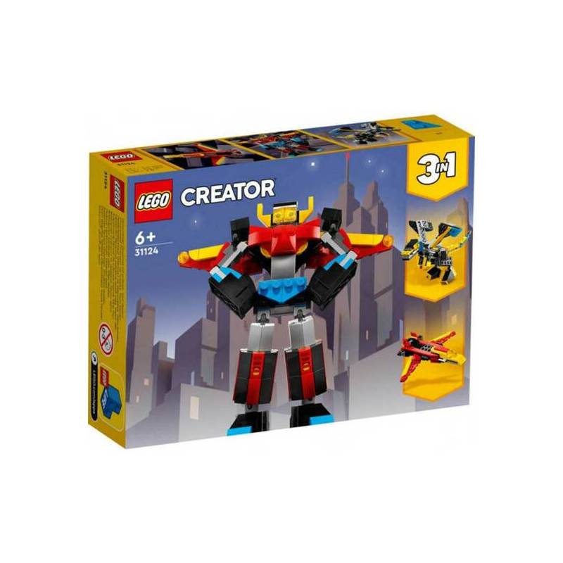 robot invencible lego creator 3en1