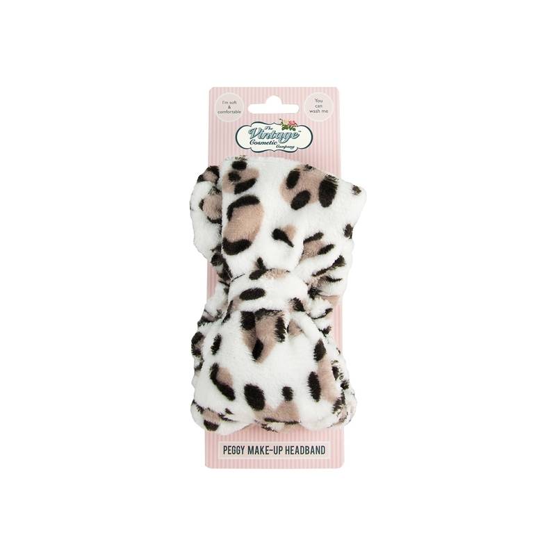 diadema elástica spa leopard