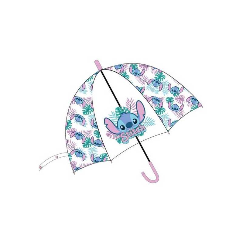 paraguas stitch burbuja automatico