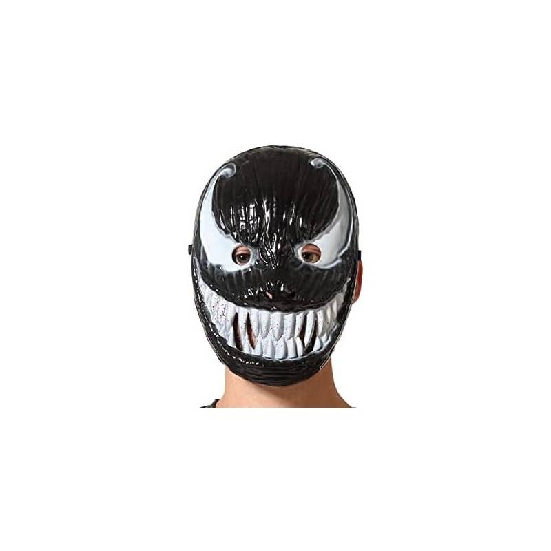 mascara halloween monstruo negro