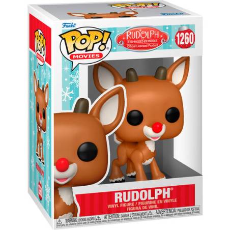 figura pop rudolph the red nosed reindeer rudolph