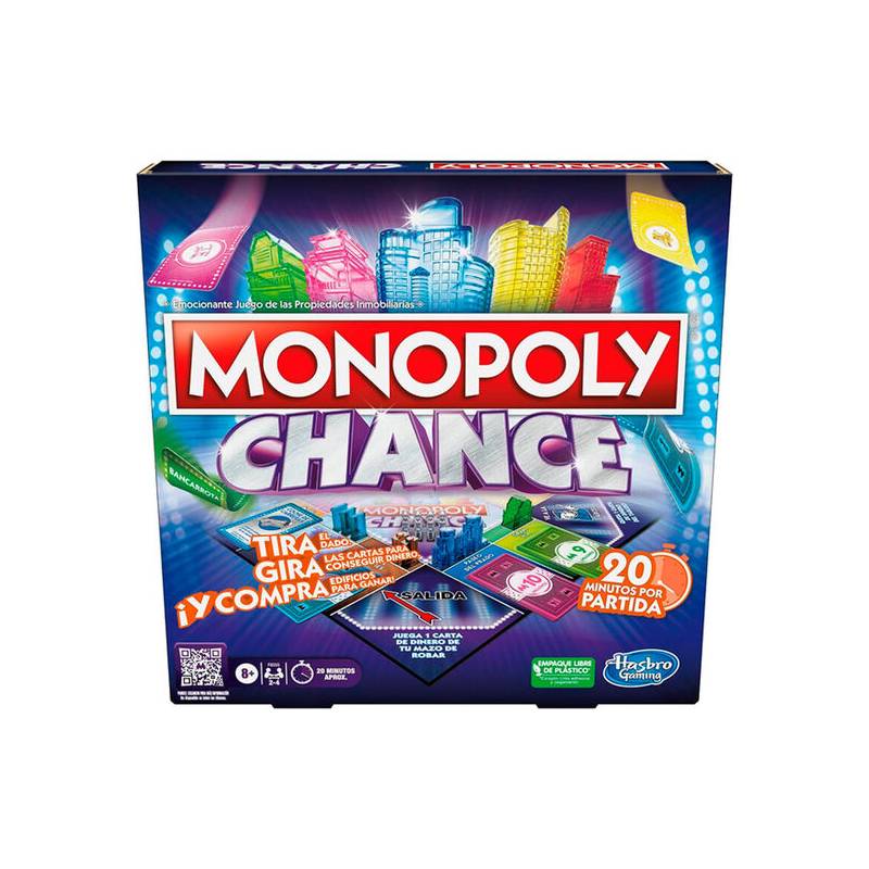 juego mesa monopoly chance español
