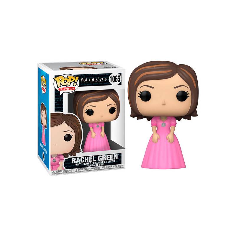 figura pop friends rachel in pink dress