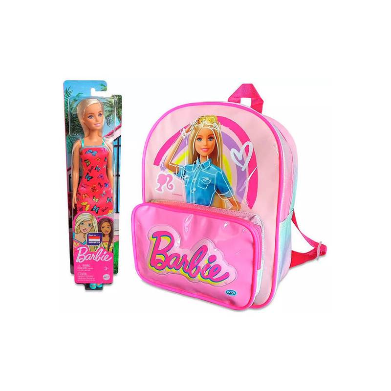 mochila muñeca barbie