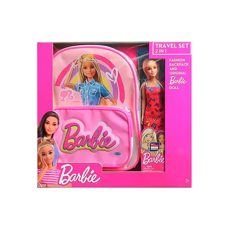 mochila muñeca barbie