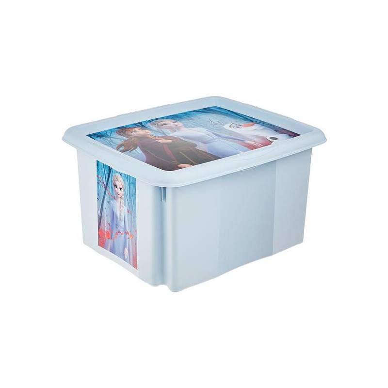 caja de almacenamiento frozen 425 x 355 x 225 azul