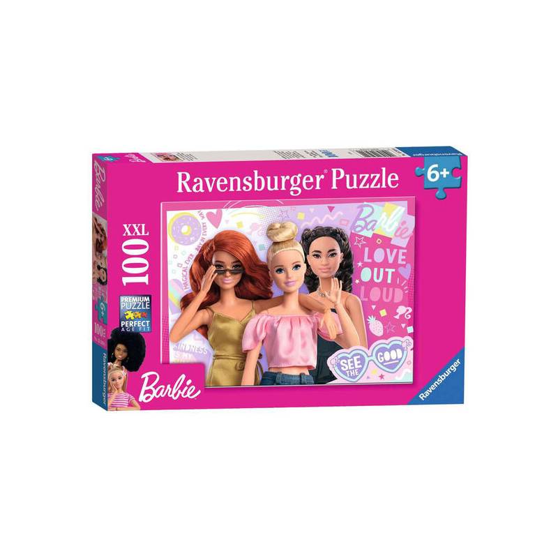 puzzle barbie xxl 100pzs