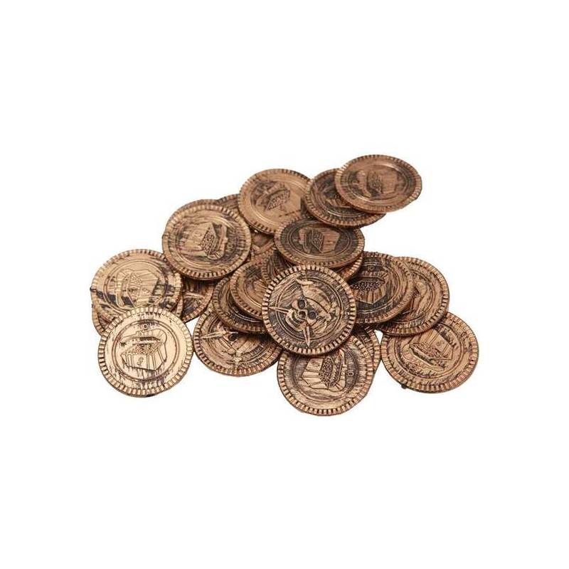 monedas de pirata one size