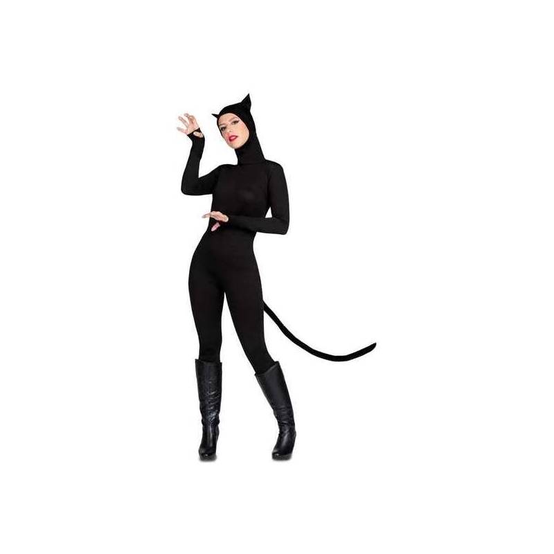 disfraz adulto gata negra talla s