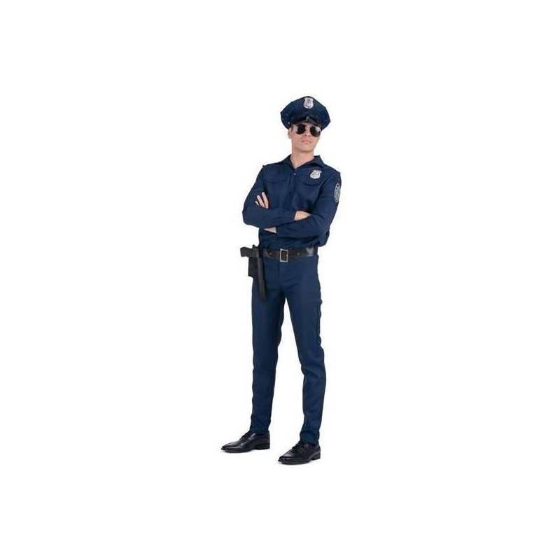 disfraz adulto policía talla s