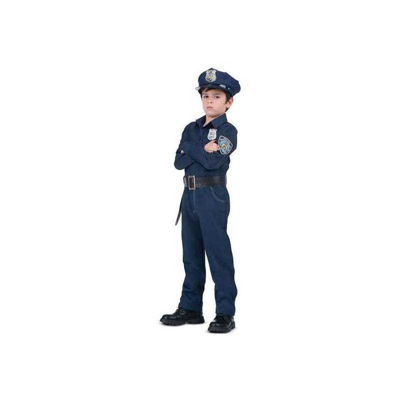 disfraz infantil policía talla 10 12 años