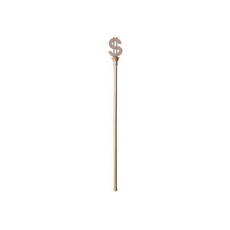 bastón símbolo dólar 112 cm