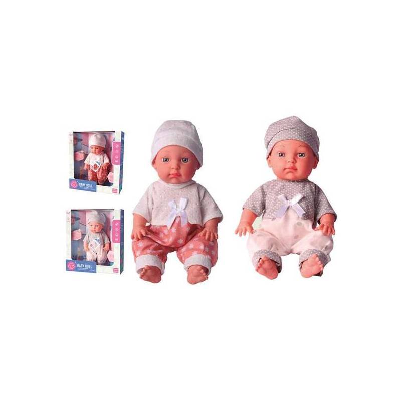 muñeco baby doll con sonidos 30 cm modelos surtidos