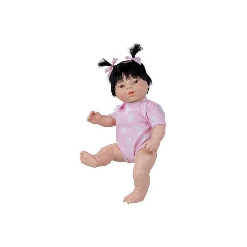 muñeca newborn 38 cm niña asiatica con ropa ref 17061 18 38