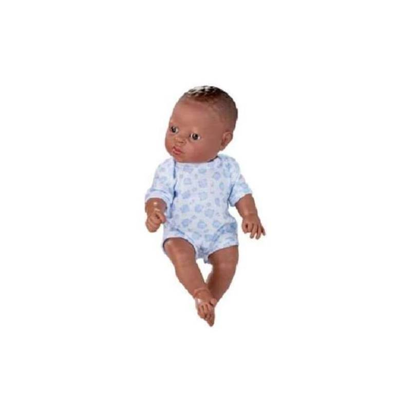 muñeca newborn 30 cm niña africana con ropa ref 17080 18 30