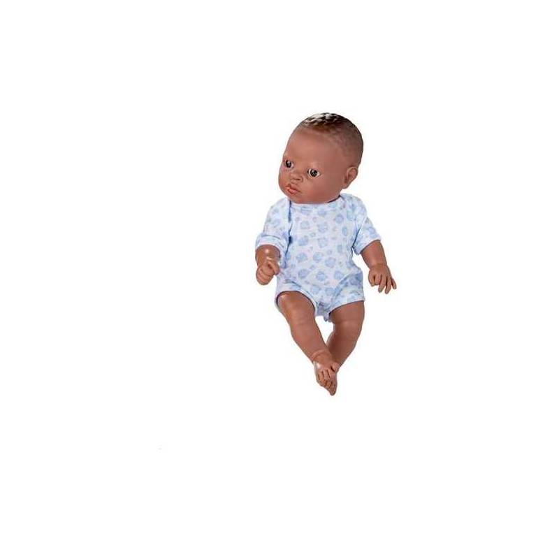muñeca newborn 30 cm niño africano con ropa ref 17079 18 30