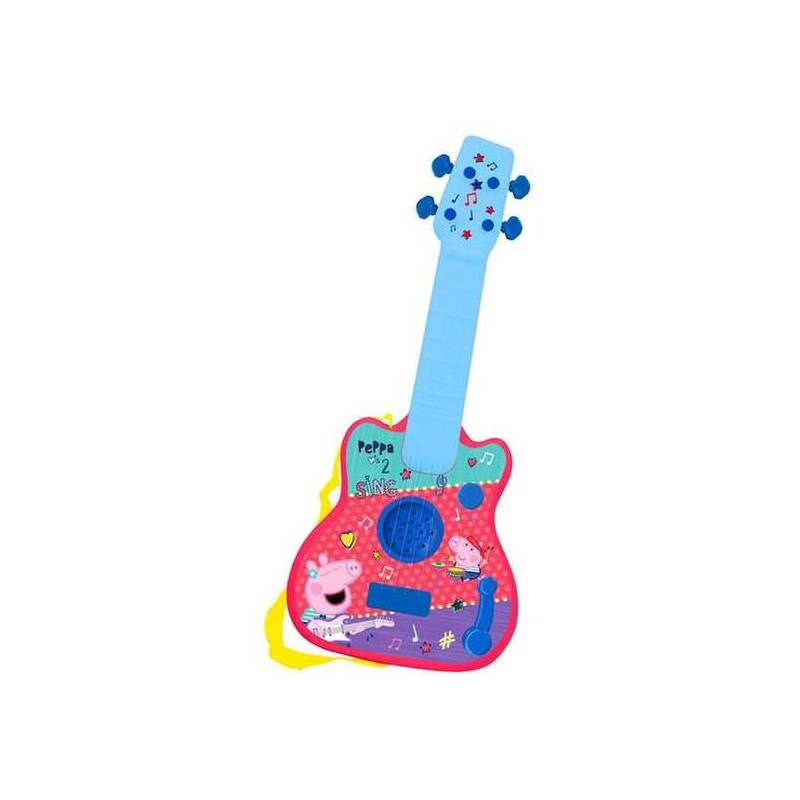 guitarra infantil peppa pig electronica con melodias 405x30x18 cm