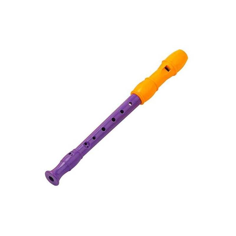 flauta de pico con metodo y limpiador en b