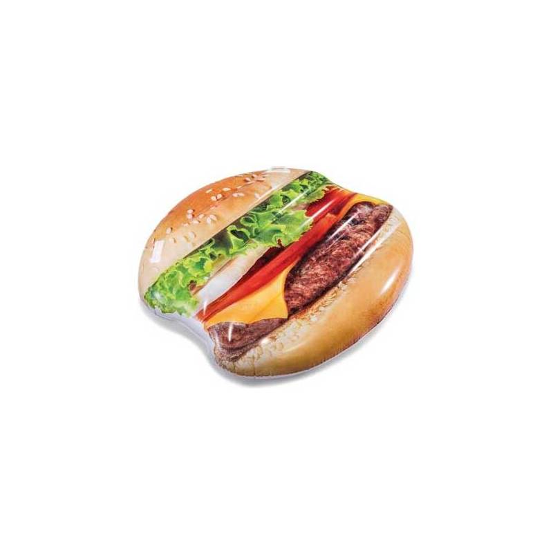 isla hinchable hamburguesa 145x142c