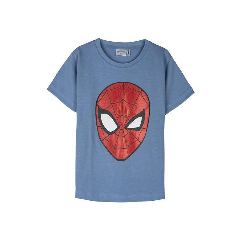 camiseta corta single jersey spiderman