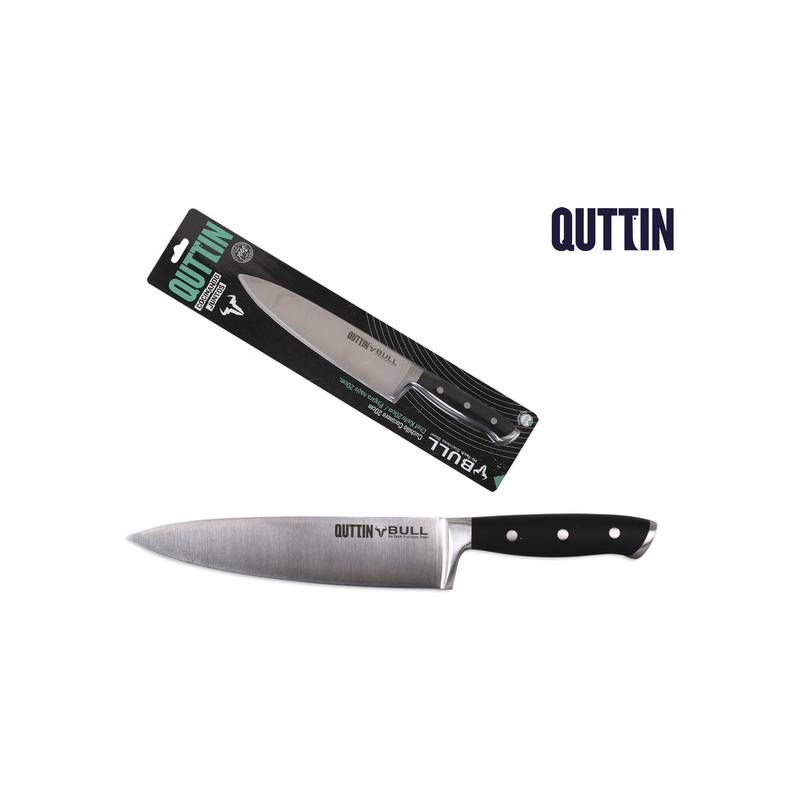 cuchillo chef 20cm quttin bull edition