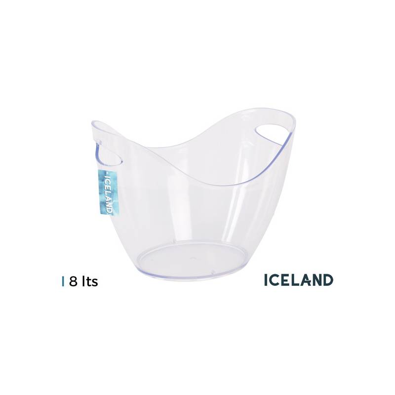 cubitera plástico 8 litros iceland